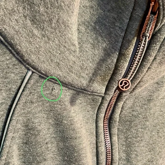 Lululemon Scuba Oversized Funnel-Neck Full Length PLUSH Sweatshirt - Picture 5 of 9